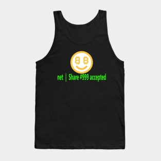 NiceHash Share accepted with Logo Tank Top